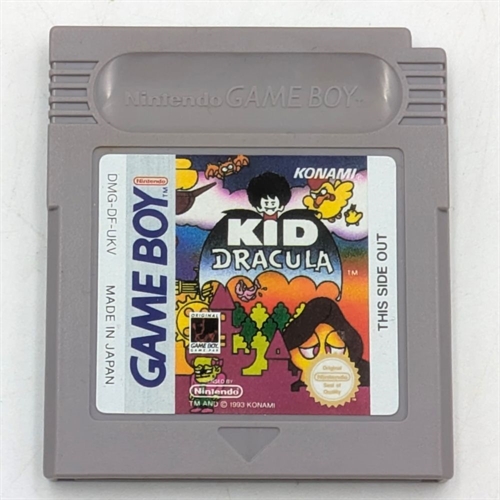 Kid Dracula - Cartridge - (UKV) - Gameboy Original (A Grade) (Genbrug)